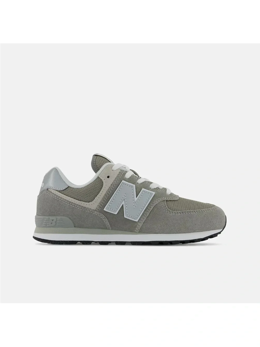 New Balance Kids Gray Tennis Shoes Sneakers Size 9